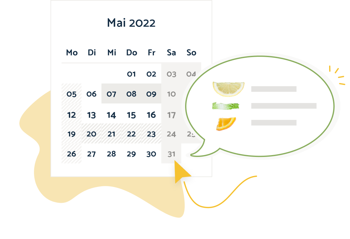 Einfache Kommunikation mit Caterern